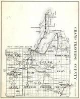 Grand Traverse County, Long Lake, Garfield, Whitewater, Acme, Green Lake, Blair, Union, Grant, Mayfield, Paradise, Michigan State Atlas 1930c